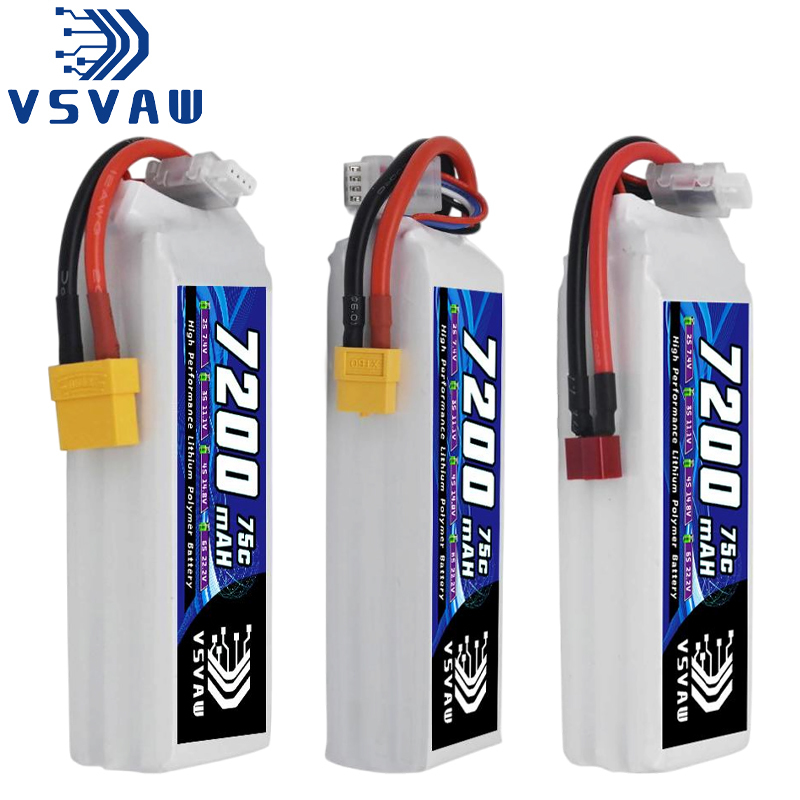 Drone Rc Truck - VSVAW 3S Lipo Batterij 11.1V 7200mah