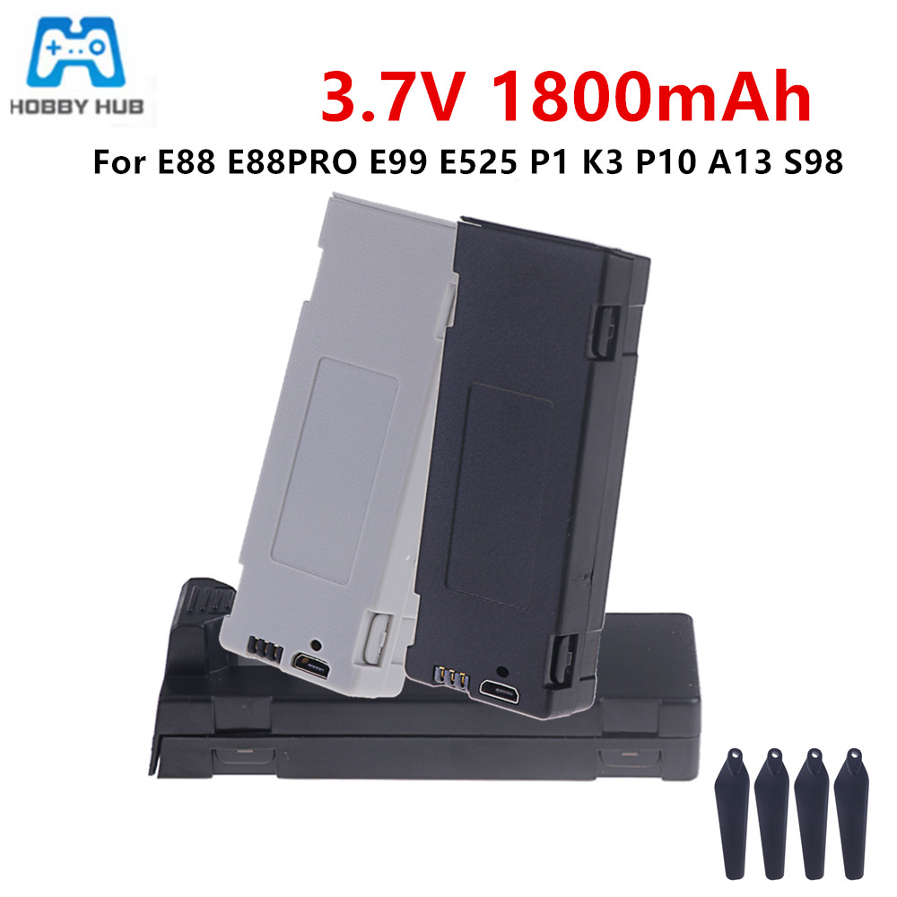 Drone Rc E99 - Voor E88 Batterij Oplaadbare Batterij 3.7V
