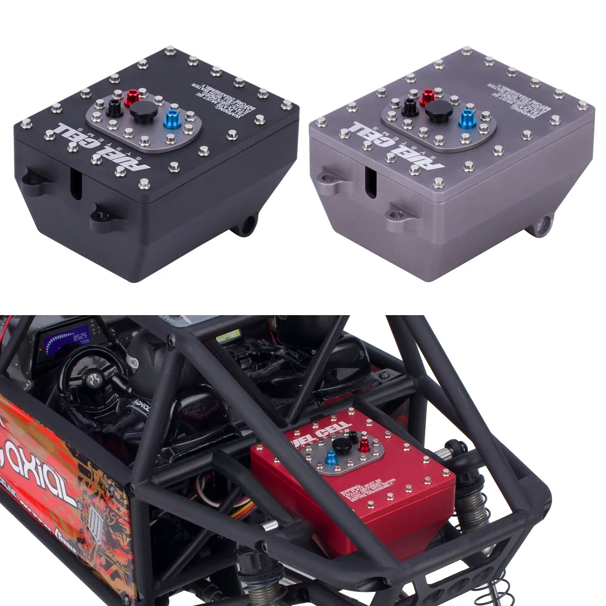 Rc Car Body Shell - 1 Stuks Aluminium 1/10 Schaal Brandstofcel
