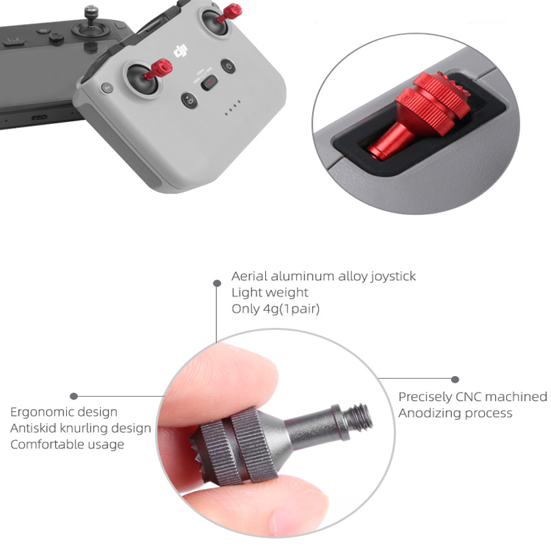 Drone Dji Rc N2 - Metalen Joystick RC-N1/N2 Afstandsbediening Duim Rocker