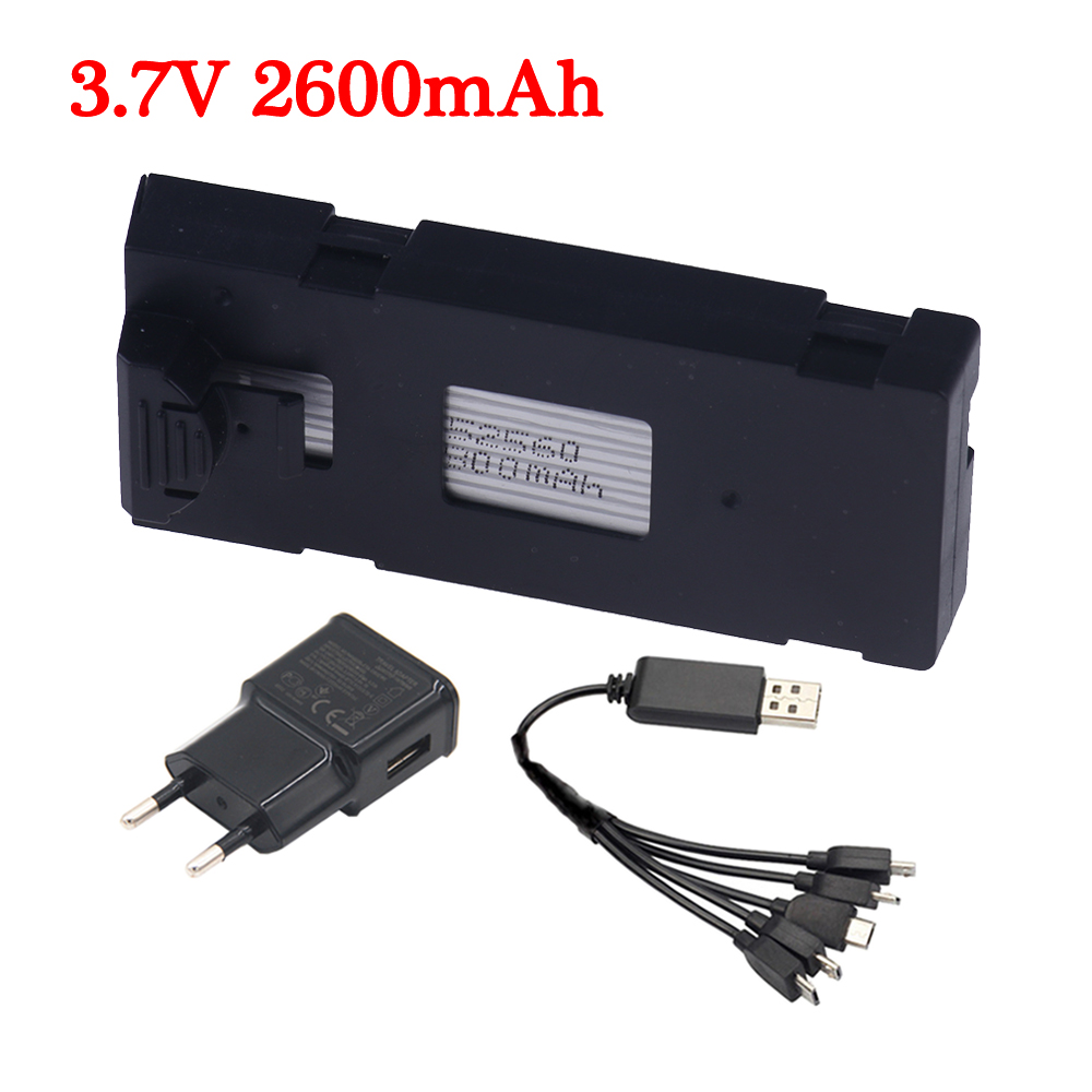 Drone Rc E99 - Upgrade Capaciteit 2600Mah 3.7V Rc Drone