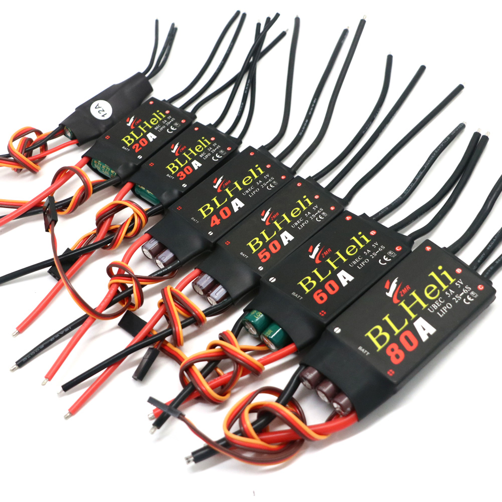 Drone Rc Fpv - BLHeli Borstelloze ESC 80A 12A 20A