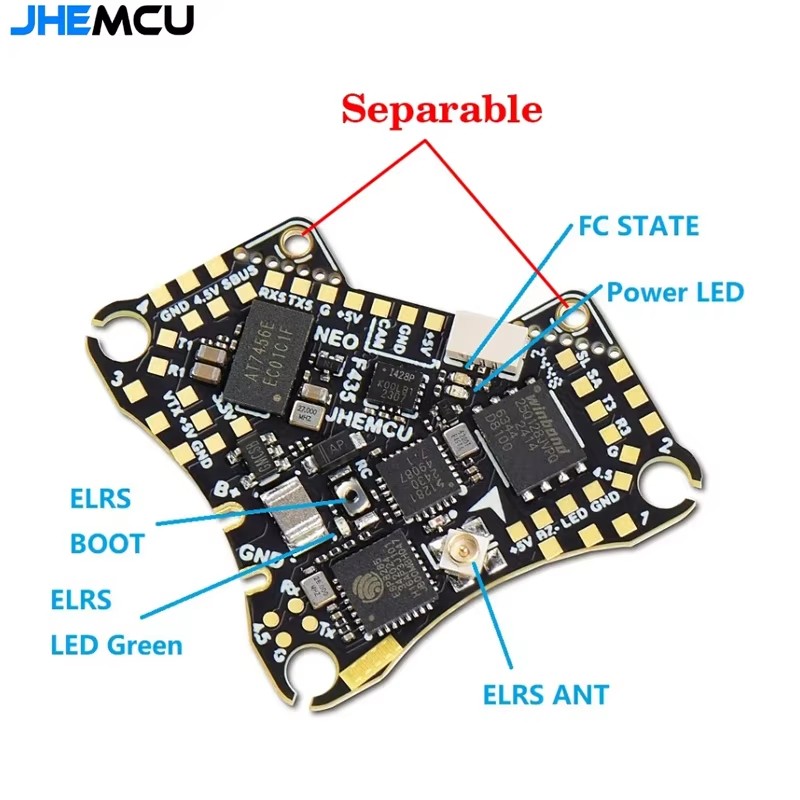 JHEMCU F435 NEO 1S AIO ICM4268 - Drone Neo Rc recensie en prijs