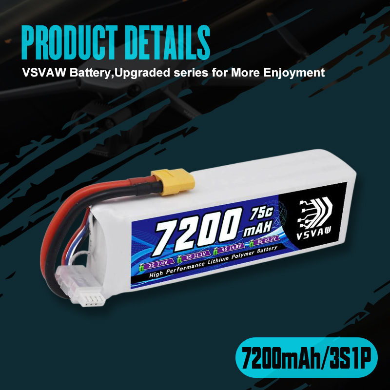 VSVAW 3S Lipo Batterij 11.1V 7 - Drone Rc Truck recensie en prijs