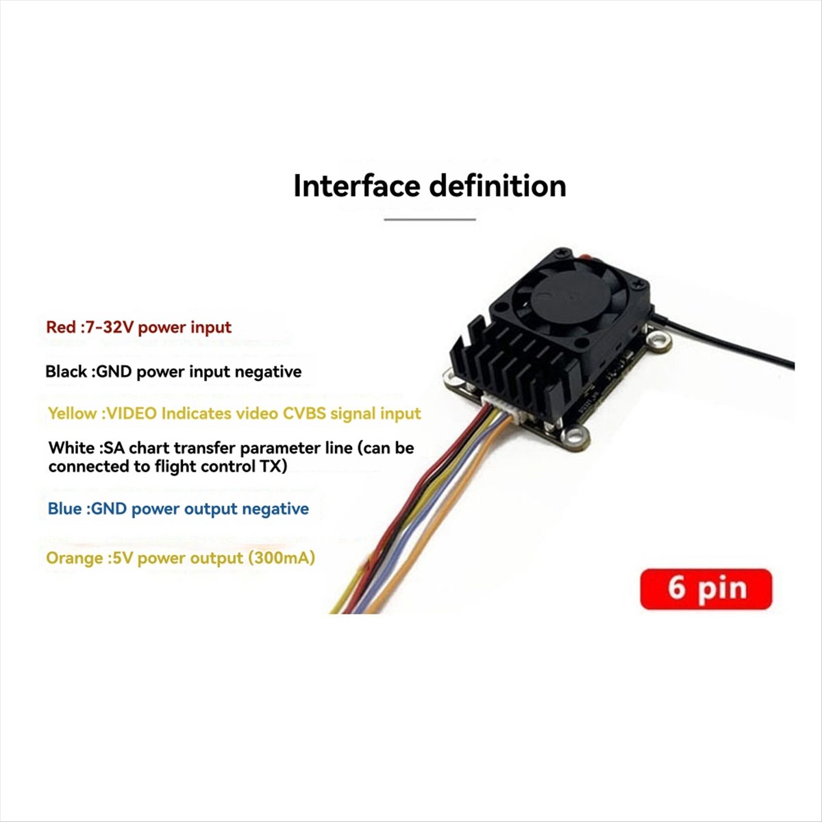 5.8G 2W VTX 2000mW FPV Video Z - Drone Rc Fpv recensie en prijs