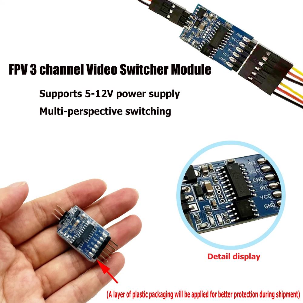 5.8G 3 Kanaals Video Switcher  - Drone Rc Fpv recensie en prijs