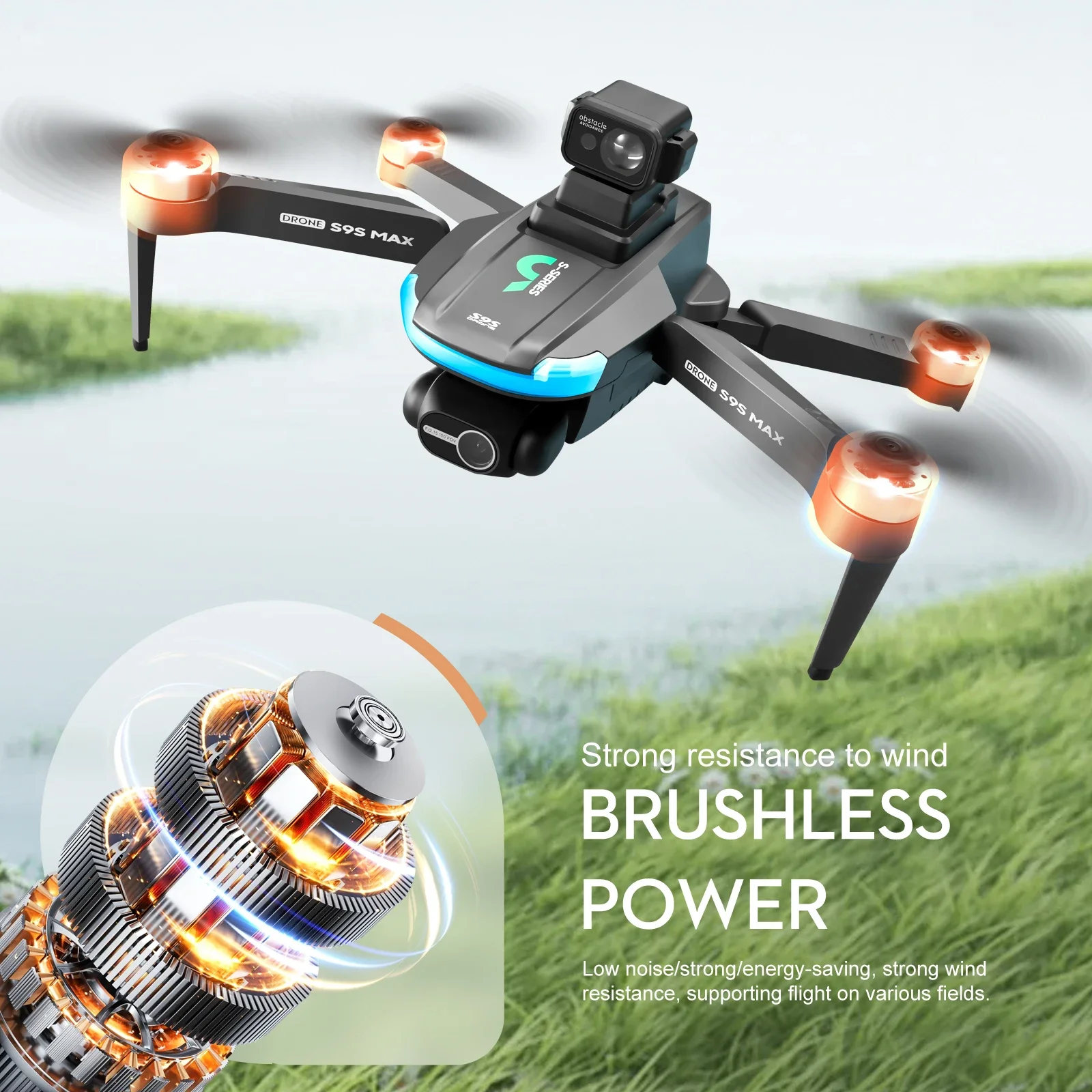 NIEUWE S9S MAX MINI Drone 4K 2 - Drone Rc Plegable recensie en prijs