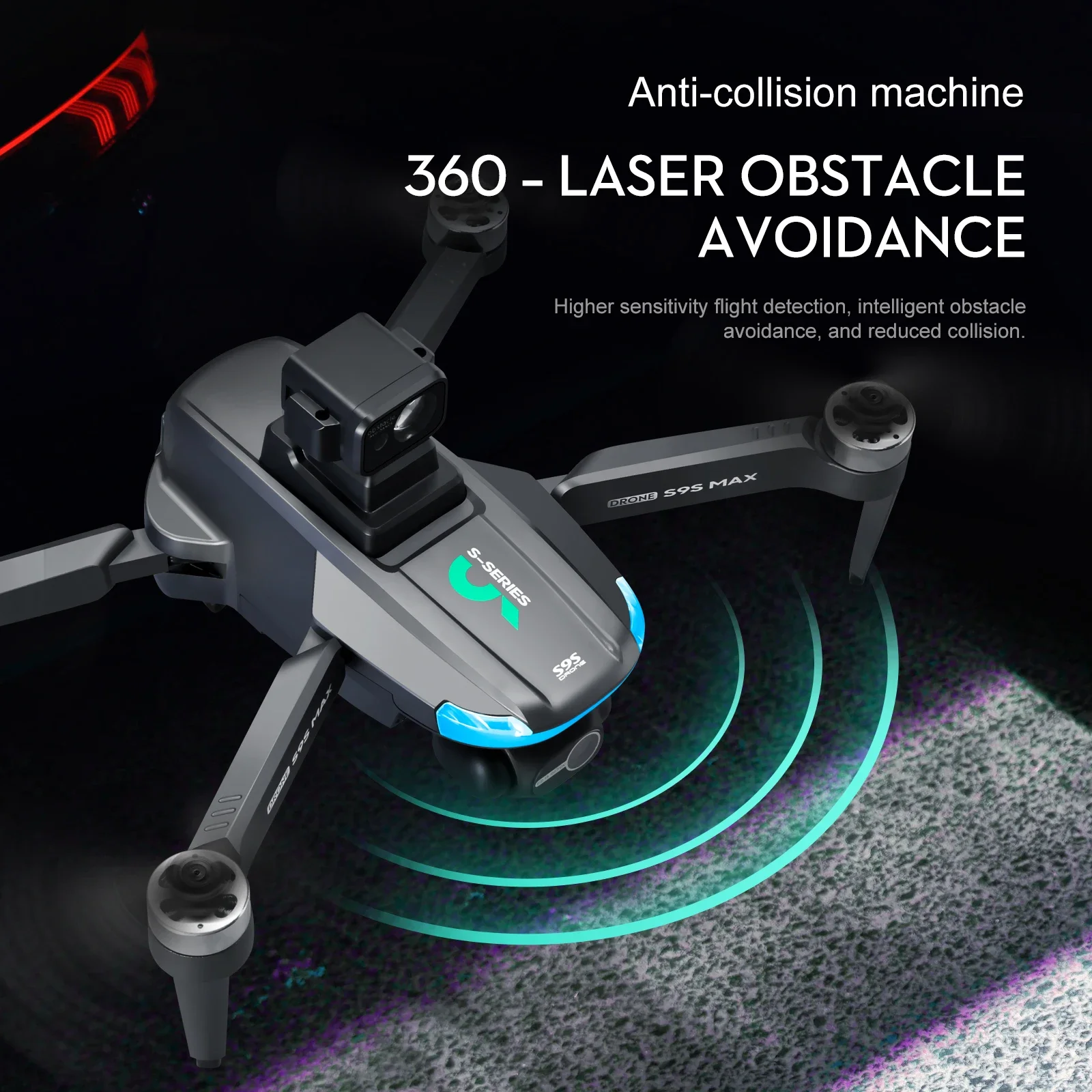 NIEUWE S9S MAX MINI Drone 4K 2 - Drone Rc Plegable recensie en prijs
