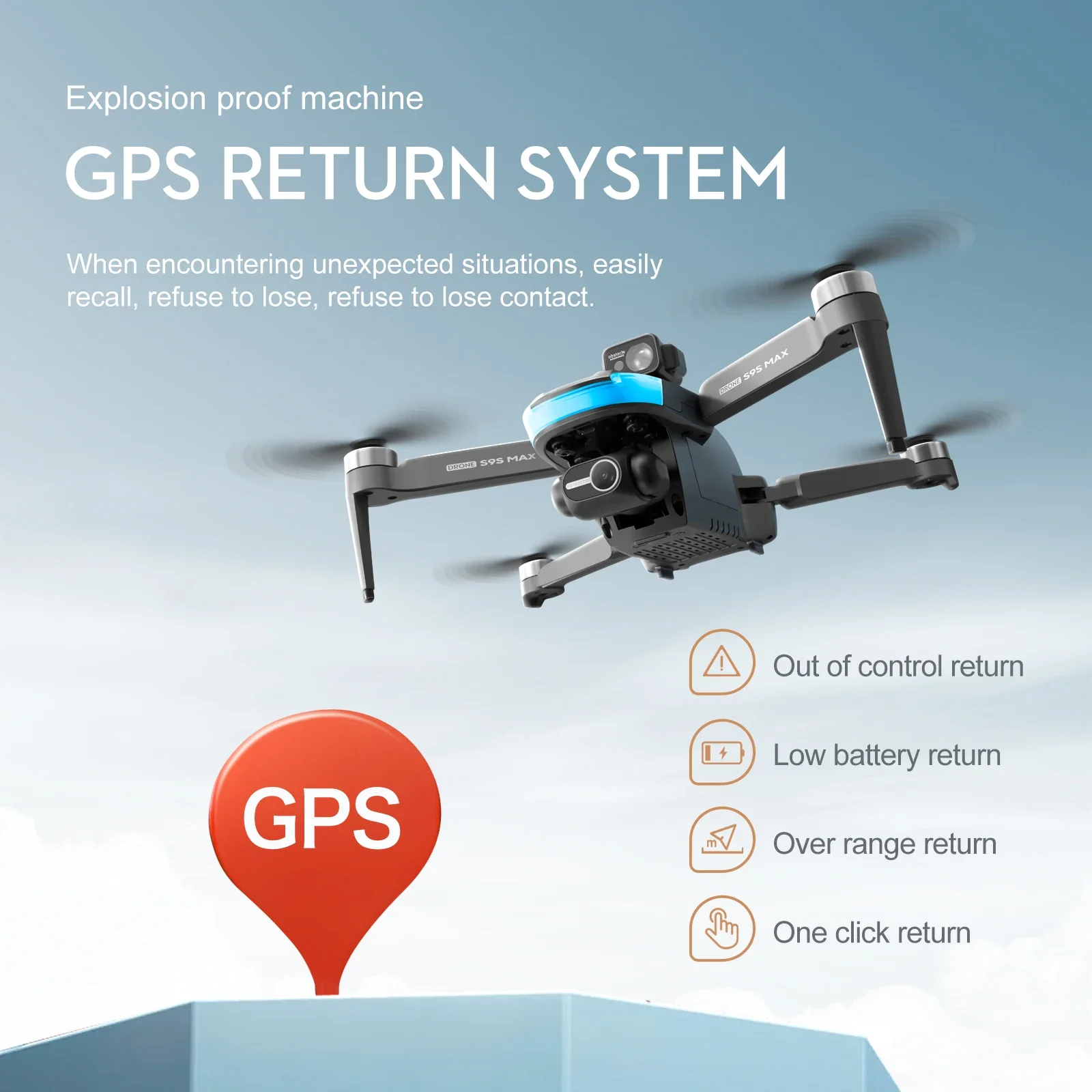 NIEUWE S9S MAX MINI Drone 4K 2 - Drone Rc Plegable recensie en prijs
