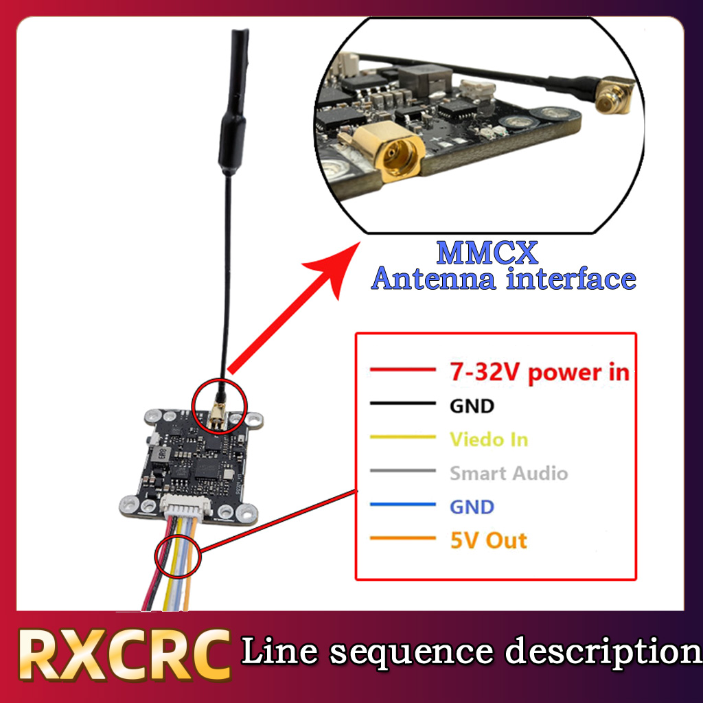 RXCRC 5.8G Module 48CH 1.6W VT - Drone Rc Airplane recensie en prijs
