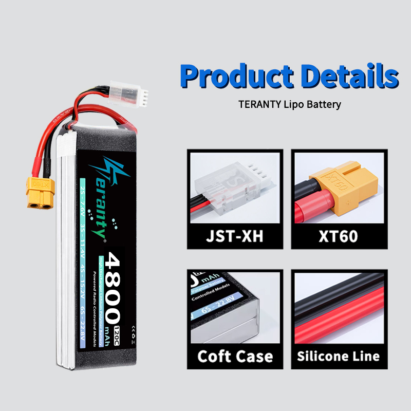 TERANTY 3S 4800mAh RC Lipo Bat - Drone Rc Truck recensie en prijs