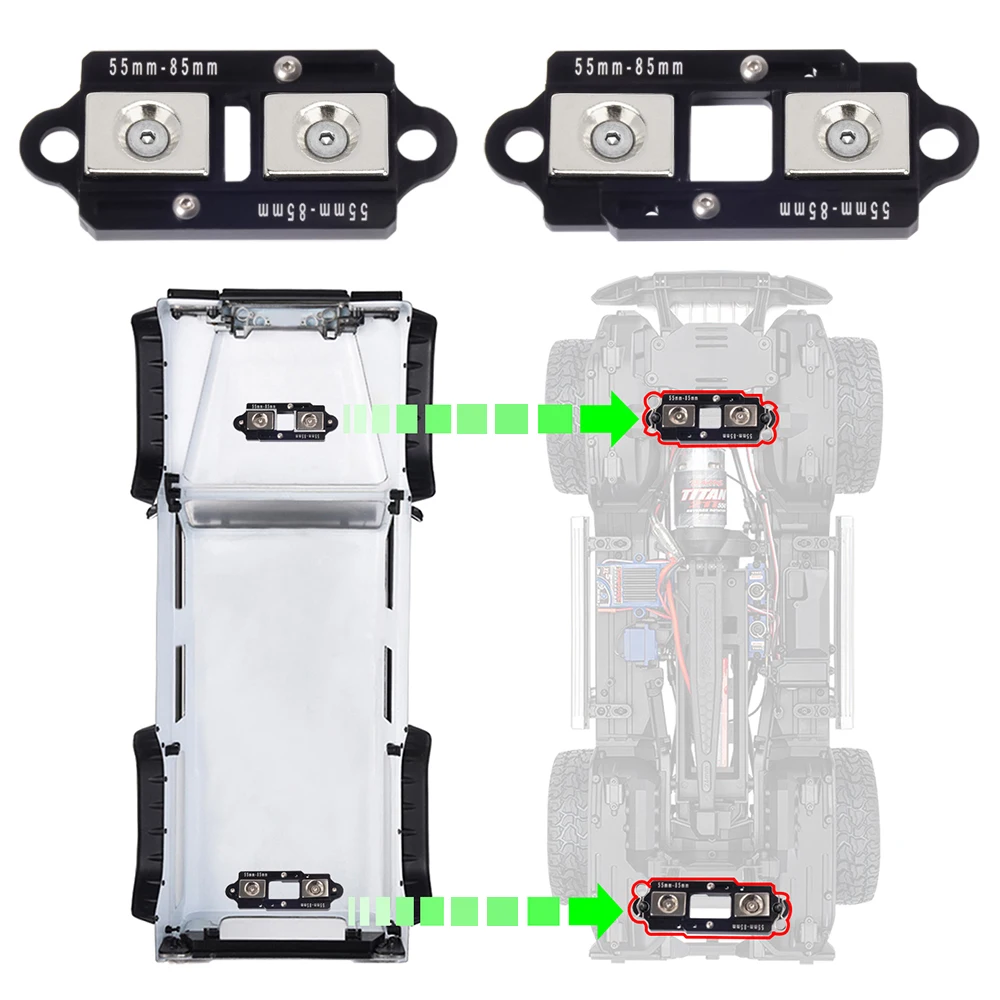 4 STUKS 55-85mm Verstelbare Ma - Rc Car Body Shell recensie en prijs