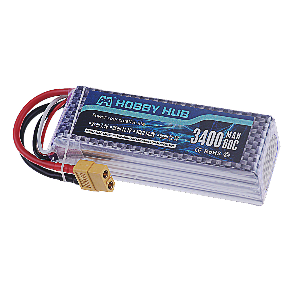 3S Lipo Batterij 11.1V 3400mAh - Drone Rc Truck recensie en prijs