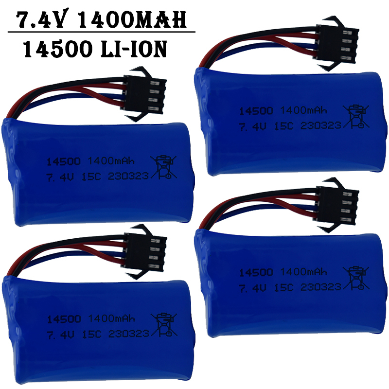 7.4V 1400mAh 14500 Lithium-Ion - Drone Rc Truck recensie en prijs