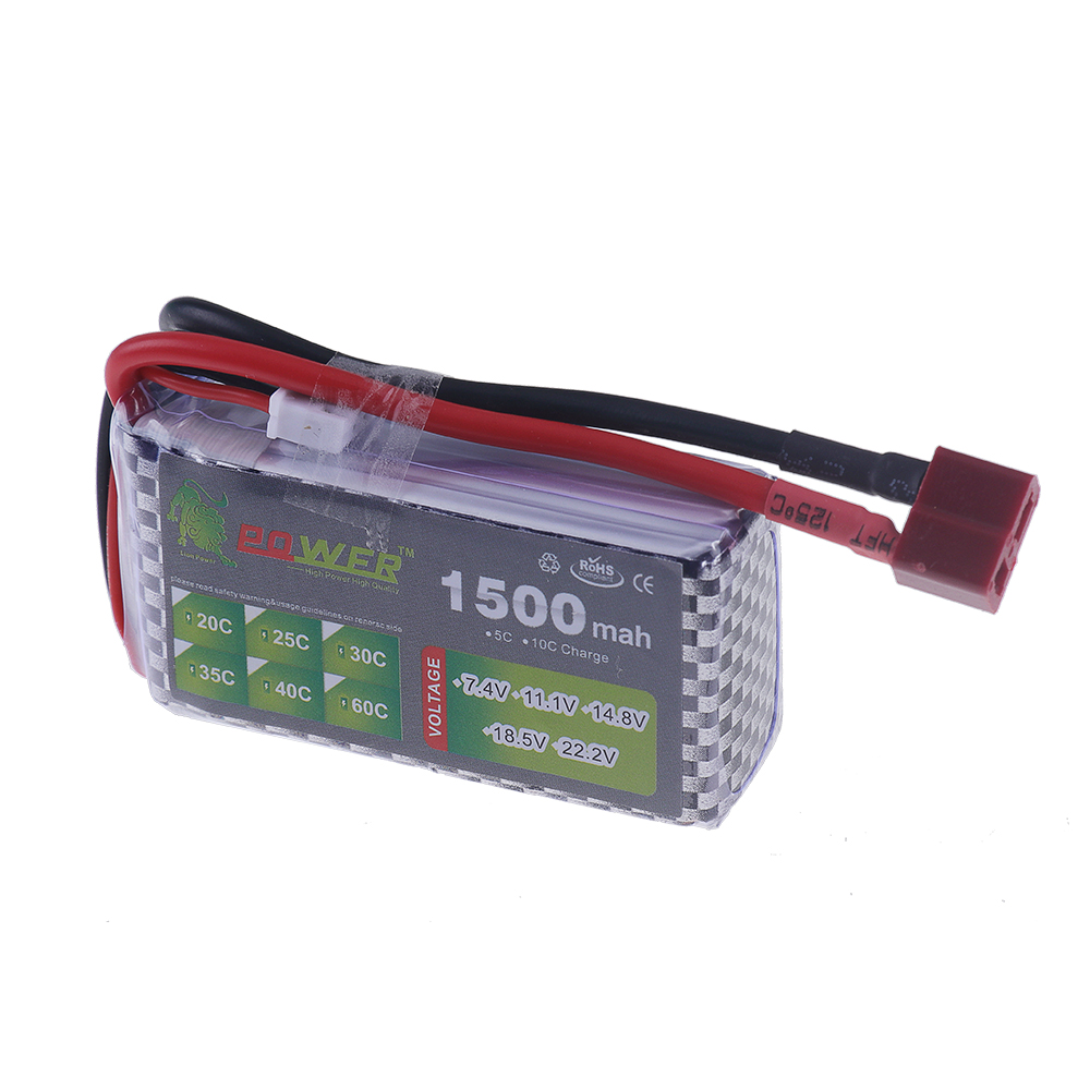 2S 3S 4S 6S Lipo Batterij 1500 - Drone Rc Truck recensie en prijs