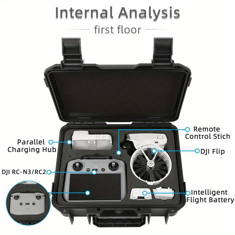 Voor DJI Flip harde opbergkoff - Drone Dji Rc N3 recensie en prijs
