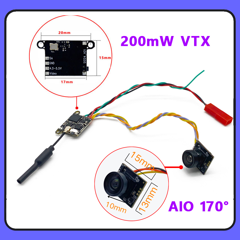 SLONWAKE 5.8G 1200TVL FPV Came - Drone Rc Airplane recensie en prijs