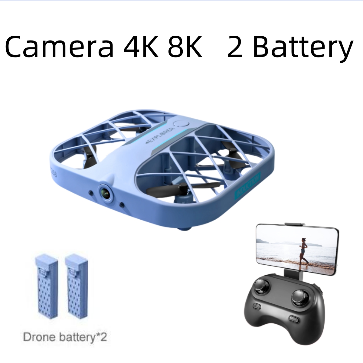 JJRC H107 FPV RC Drone met 2 B - Drone Rc Plegable recensie en prijs